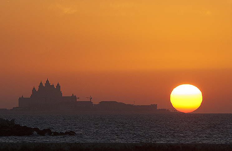 Atlantis at sunset