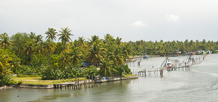 Kerala River view