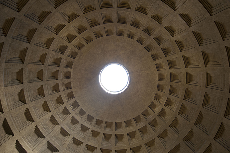The Pantheon Ceiling